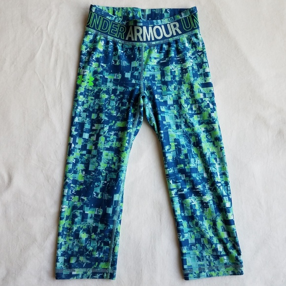 Under Armour Neon Print Capri - Picture 1 of 3